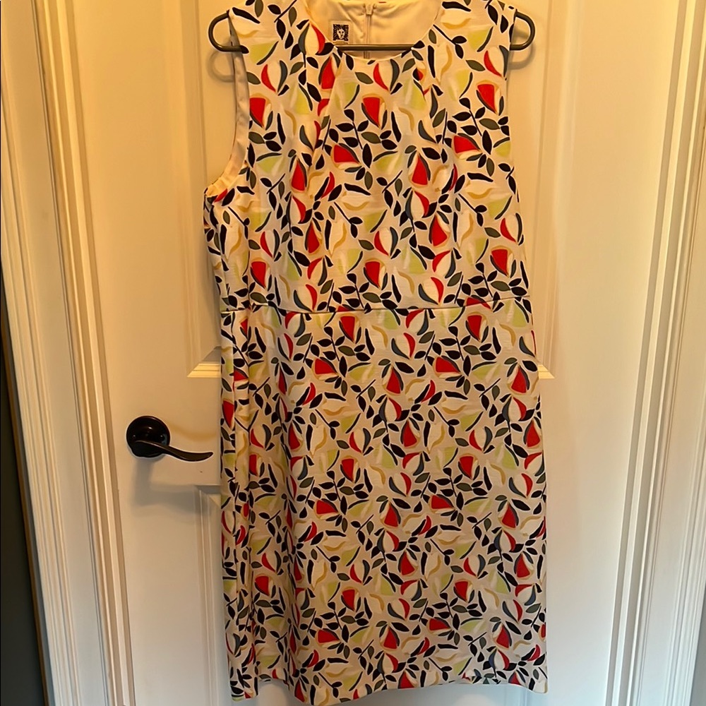 Floral Sleeveless Dress - Multicolor